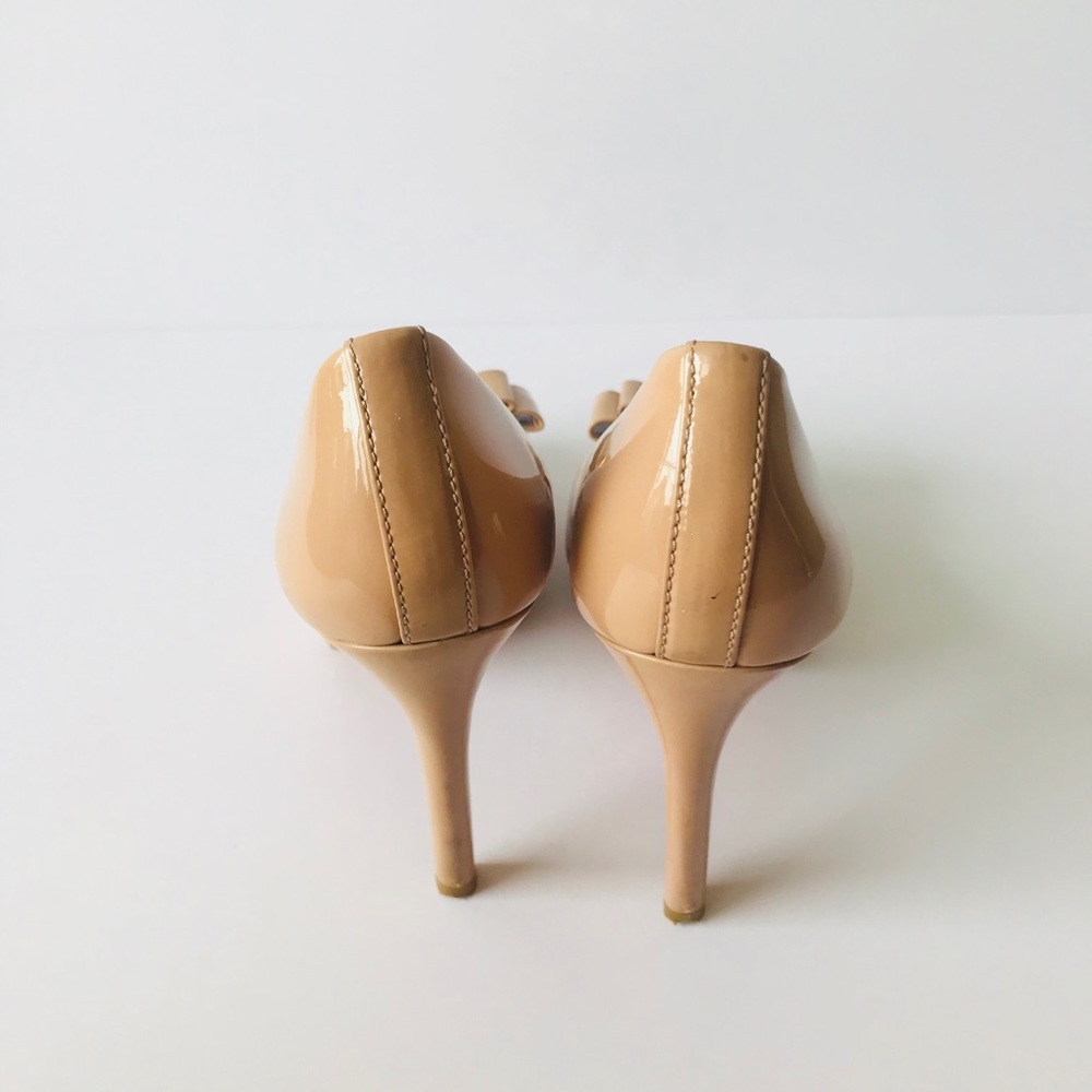 Coach Tan Leather Pumps Size 6B - Picture 5 of 8